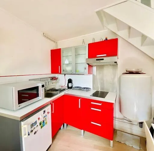 Cosy Duplex Centre Parking Gratuit 아파트